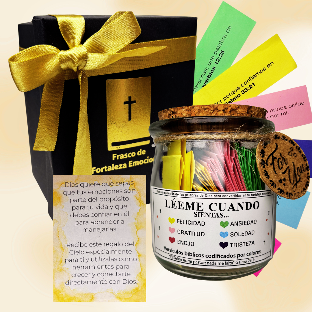 Frasco de versículos: Edición Regalo de Navidad🎁🎄