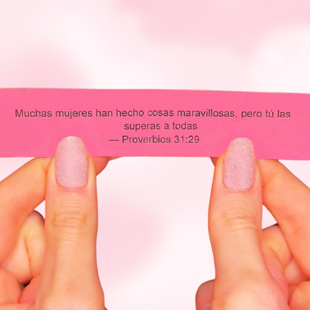 Frasco de Versículos de Dios para Mujeres🩷