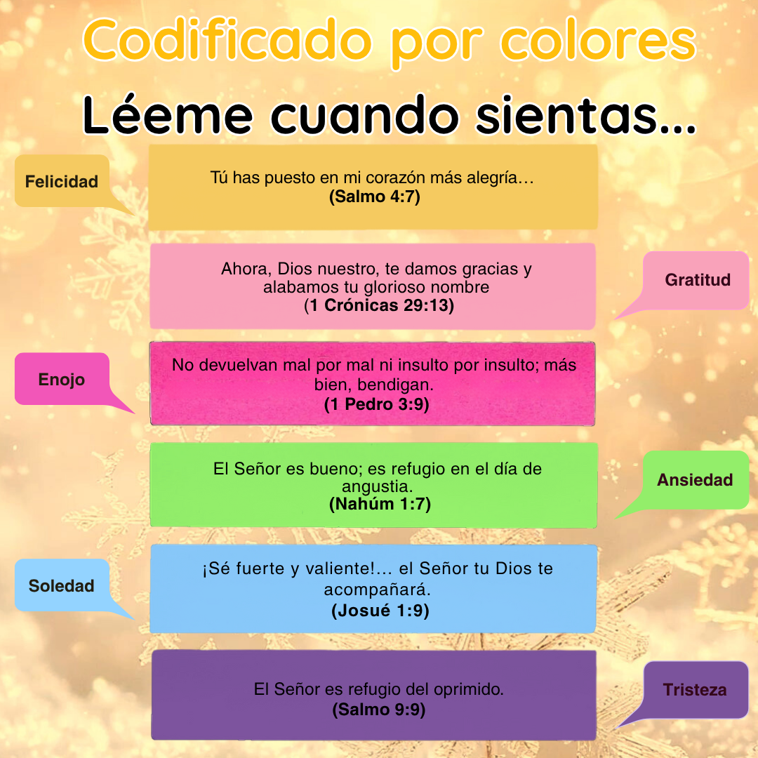 Frasco de versículos: Edición Regalo de Navidad🎁🎄